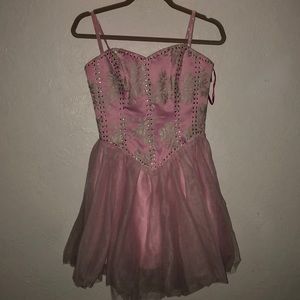 unique betsey johnson evening mini dress